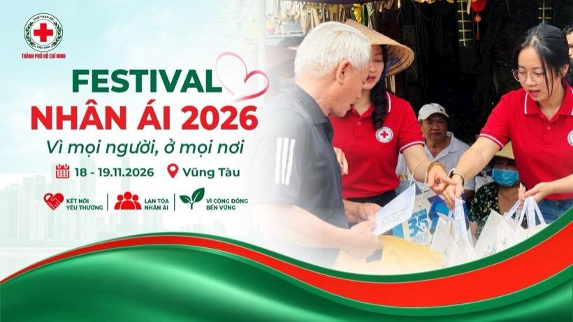 Ấn phẩm Festival Nhân ái 2026 – Vì mọi người, ở mọi nơi